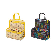 画像をギャラリービューアに読み込む, Train Steady Go! てつどうリュックインポケット(ブロック柄・踏切柄)