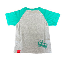 画像をギャラリービューアに読み込む, トレインTキッズ.ラグラン半袖E5系はやぶさ100.110.120.130.140cm