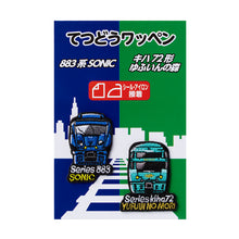 画像をギャラリービューアに読み込む, てつどうワッペン(全8種)