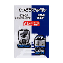 画像をギャラリービューアに読み込む, てつどうワッペン(全8種)