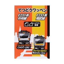 画像をギャラリービューアに読み込む, てつどうワッペン(全8種)