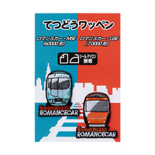 画像をギャラリービューアに読み込む, てつどうワッペン(全8種)