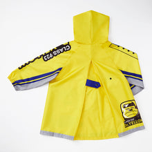 画像をギャラリービューアに読み込む, キッズレインコート(E5.ドクタ-イエロ-110cm踏切100cm)