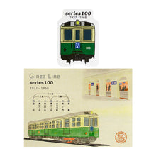 画像をギャラリービューアに読み込む, 銀座線クロニクル ステッカーセット 銀座線4種