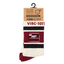 画像をギャラリービューアに読み込む, てつどうカレッジソックス(E5系はやぶさ.ふみきり.JR貨物コンテナ)