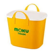 画像をギャラリービューアに読み込む, moku TRAIN 木製電車とレールセット(スタックストーお片付けBOX)