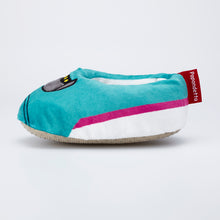 画像をギャラリービューアに読み込む, 子供用ふわふわル-ムシューズ(E5系.ドクターイエロー.踏切)