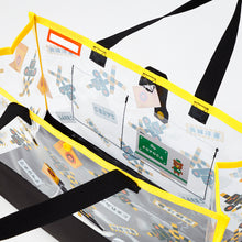 画像をギャラリービューアに読み込む, てつどうビーチバッグ (新幹線.踏切)