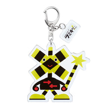 画像をギャラリービューアに読み込む, アクリルキーホルダー(フミキリくん5種)