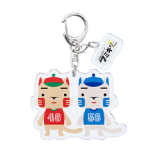 画像をギャラリービューアに読み込む, アクリルキーホルダー(フミキリくん5種)