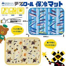 画像をギャラリービューアに読み込む, テツクール保冷マット(新幹線.踏切)