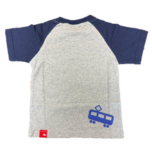 画像をギャラリービューアに読み込む, トレインTキッズ.ラグラン半袖ラピート100.110.120.130.140cm