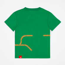 画像をギャラリービューアに読み込む, moku TRAIN Tシャツレール柄