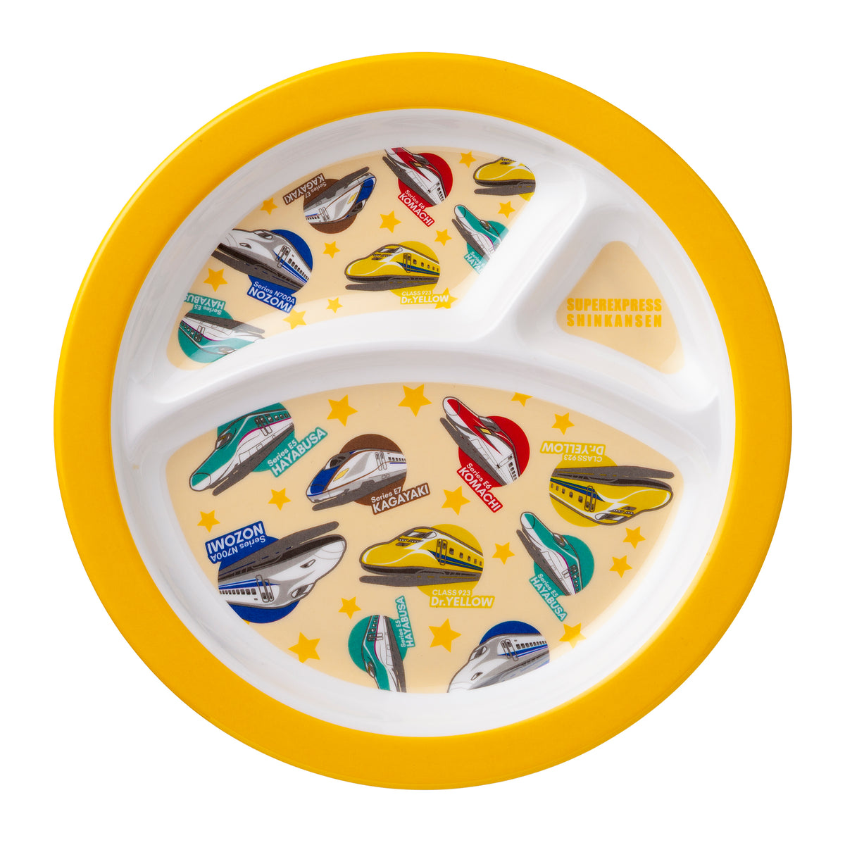 新幹線メラミン食器シリーズ コンビプレート – ポポンデッタの