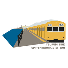 画像をギャラリービューアに読み込む, トレインTJR東日本鶴見線ホワイト