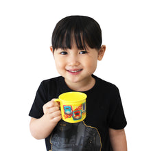 画像をギャラリービューアに読み込む, 新幹線集合プラカップ(青・黄)