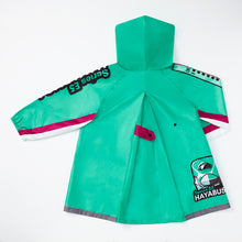 画像をギャラリービューアに読み込む, キッズレインコート(E5.ﾄﾞｸﾀ-ｲｴﾛ-110cm踏切100cm)
