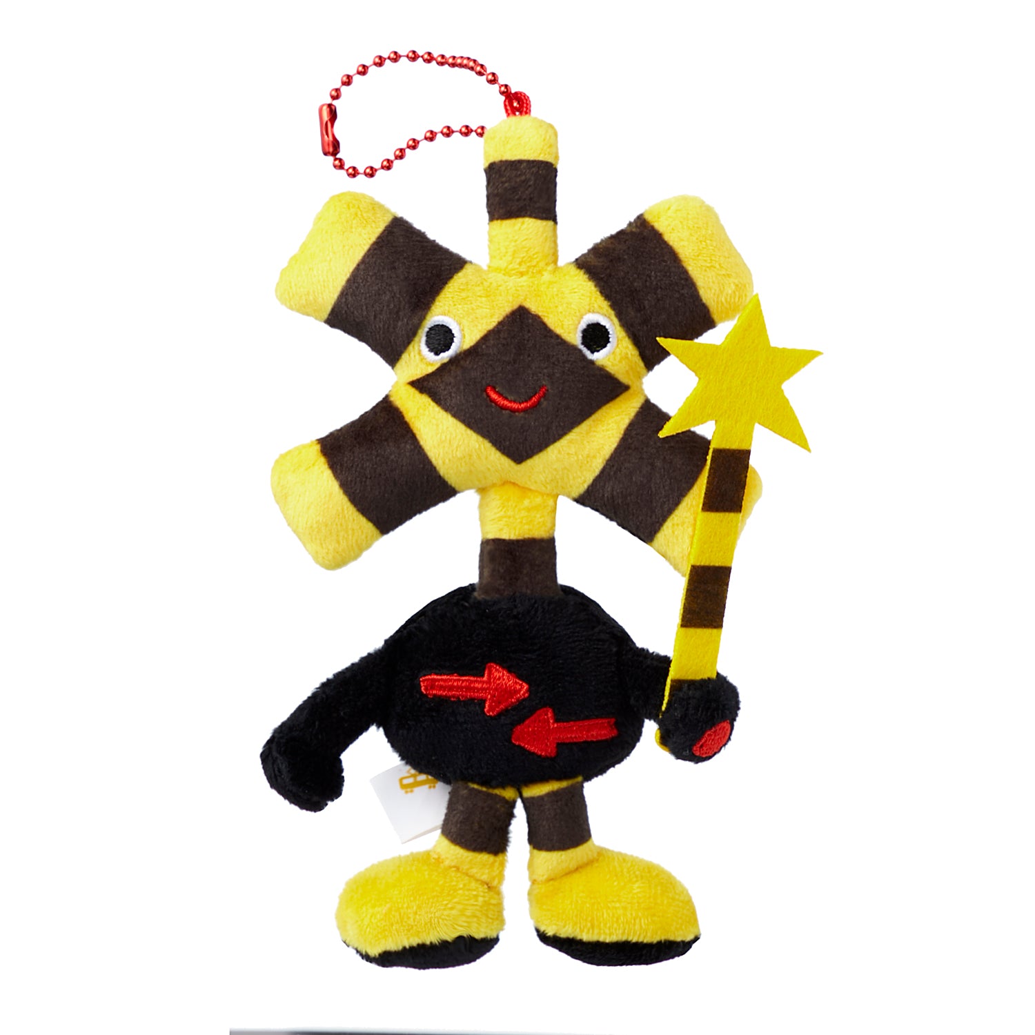 ぬいぐるみキーホルダー フミキリくん – ポポンデッタの鉄道グッズ