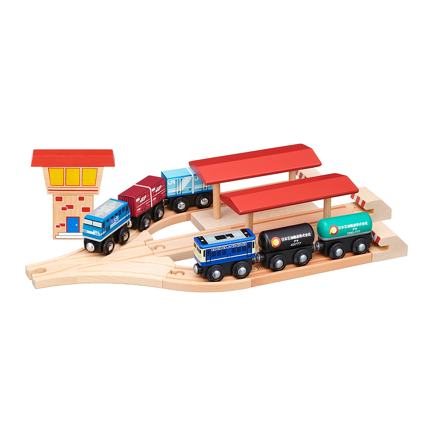 moku TRAIN貨物列車と3線ホームセット – ポポンデッタの鉄道グッズ