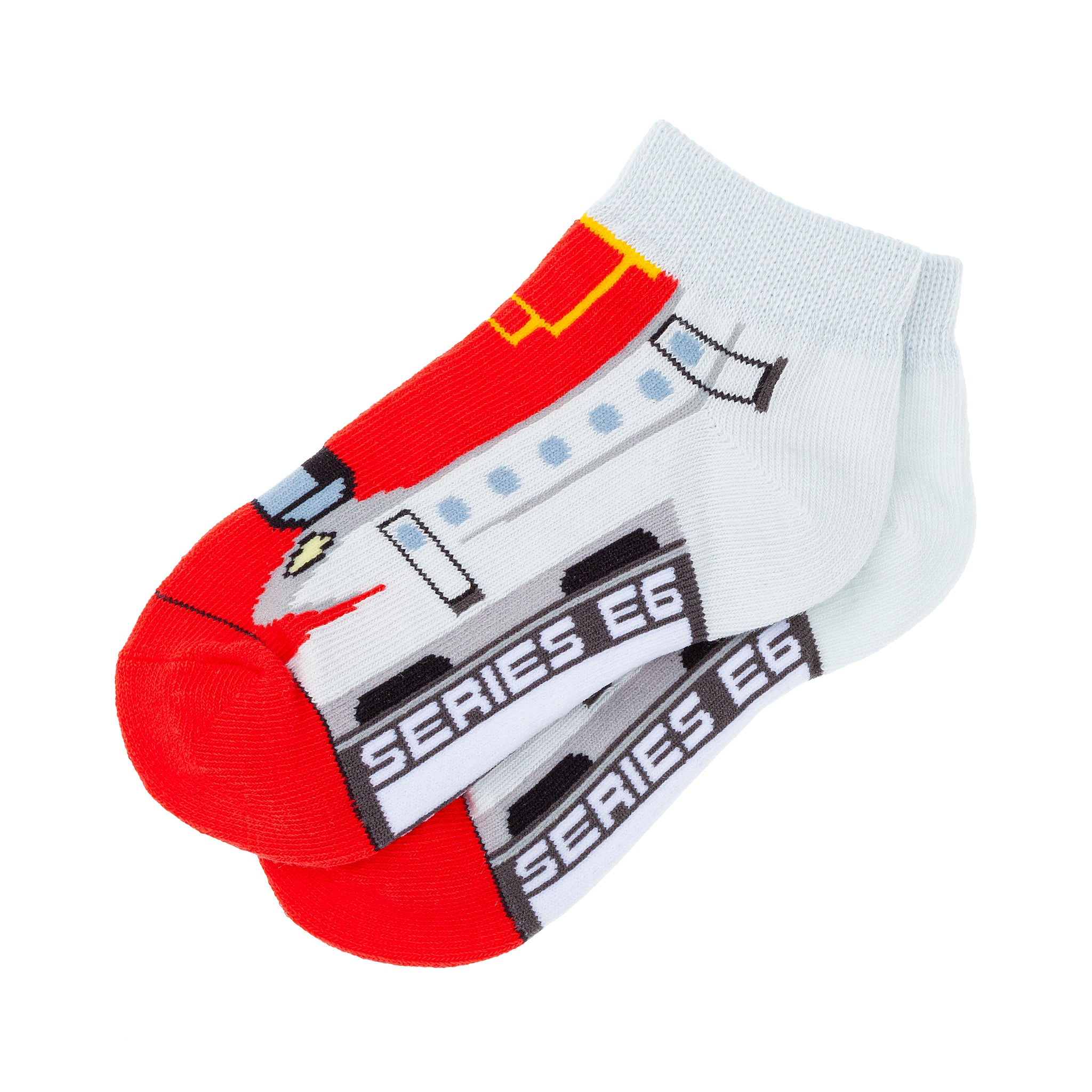 ポンポンページ Amazon.co.jp: [ポポンデッタ] TETSUDO SMILE SOCKS 踏切