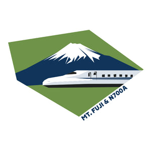 トレインTキッズ 東海道新幹線と富士山ネイビー